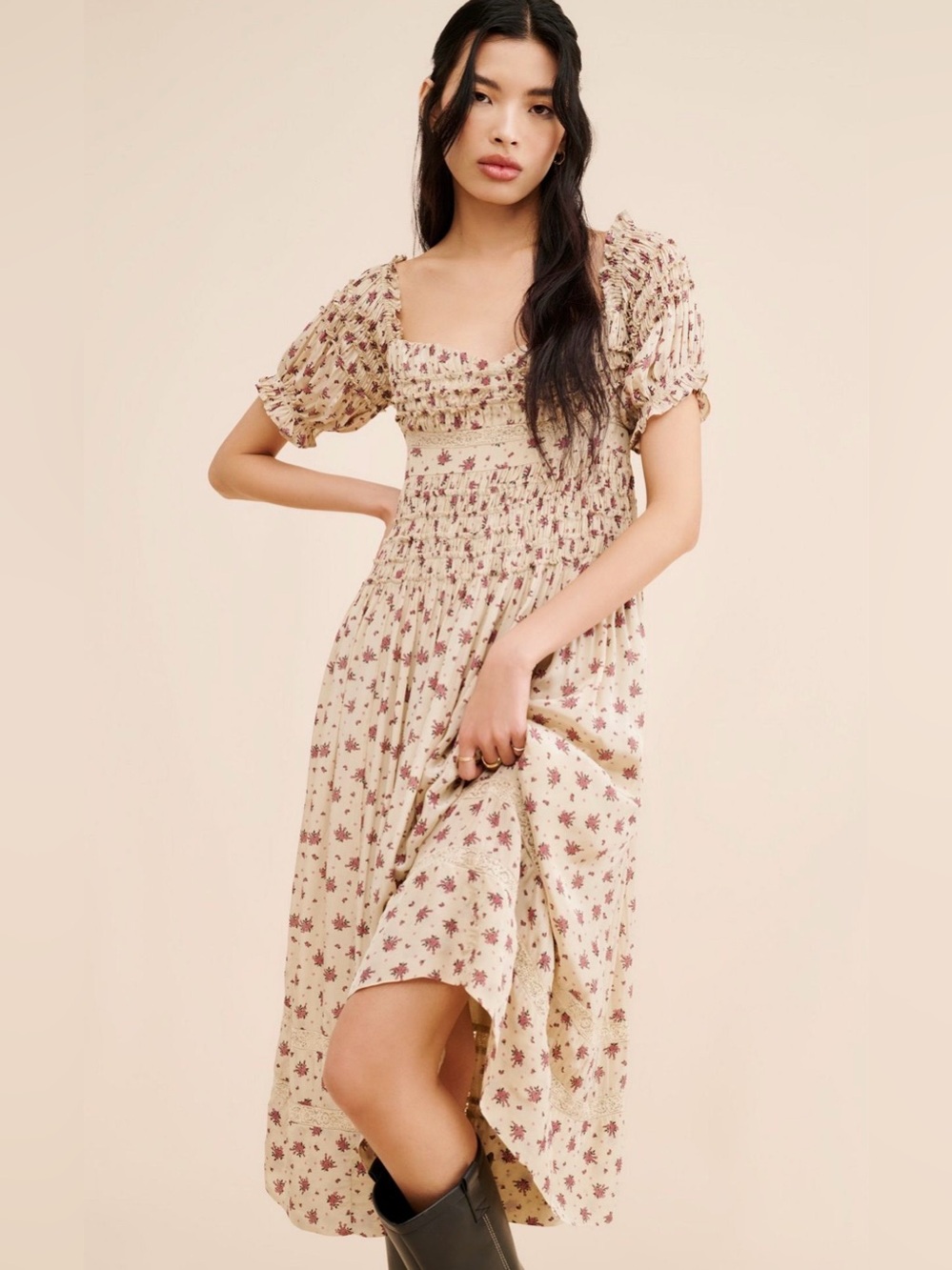 NWOT size 8 Free People Bali Juniper dress